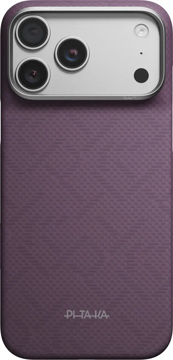 PITAKA Edge iPhone 18 Pro Max / 17 Pro Max Hoesje 600D Magnetic Ultra Dun Paars afbeelding 7
