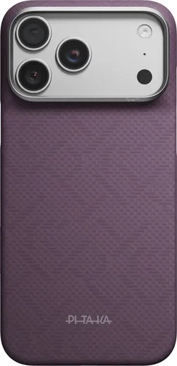 PITAKA Edge iPhone 18 Pro Max / 17 Pro Max Hoesje 600D Magnetic Ultra Dun Paars afbeelding 7