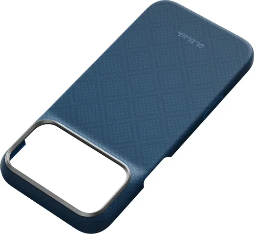 PITAKA Edge iPhone 18 Pro Max / 17 Pro Max Hoesje 600D Magnetic Ultra Dun Blauw afbeelding 3