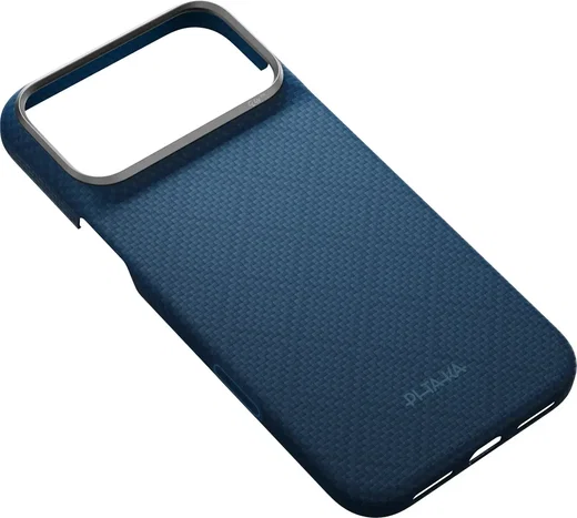 PITAKA Edge iPhone 18 Pro Max / 17 Pro Max Hoesje 600D Magnetic Ultra Dun Blauw afbeelding 7