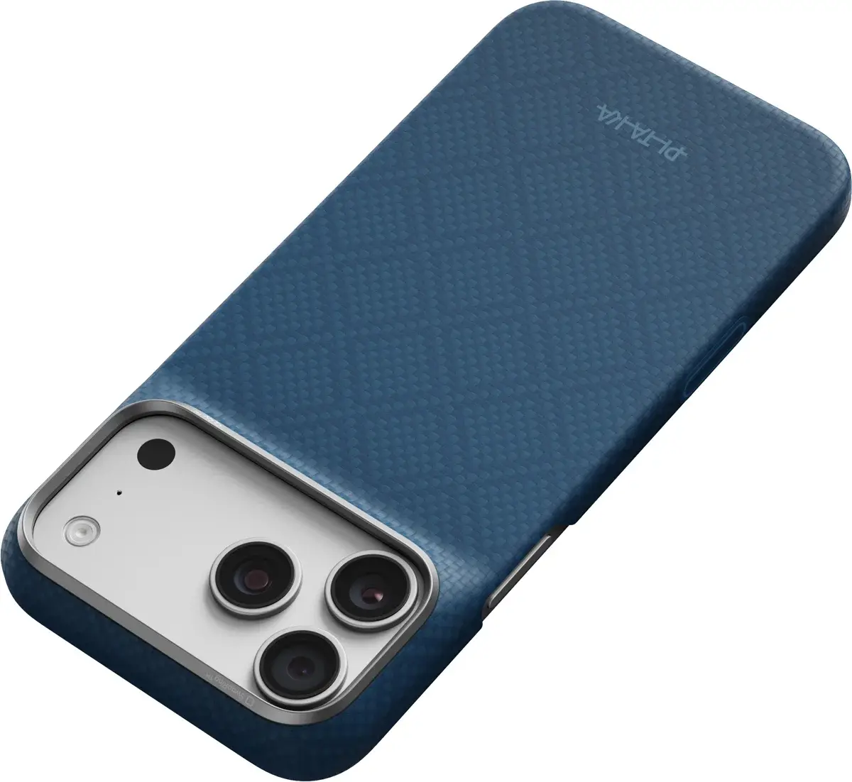 PITAKA Edge iPhone 18 Pro Max / 17 Pro Max Hoesje 600D Magnetic Ultra Dun Blauw afbeelding 6