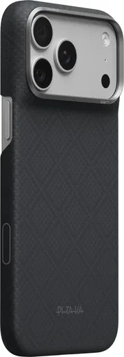 PITAKA Edge iPhone 18 Pro Max / 17 Pro Max Hoesje 600D Magnetic Ultra Dun Zwart afbeelding 1