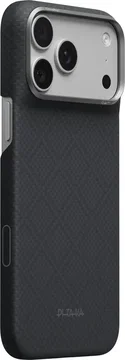 PITAKA Edge iPhone 18 Pro Max / 17 Pro Max Hoesje 600D Magnetic Ultra Dun Zwart