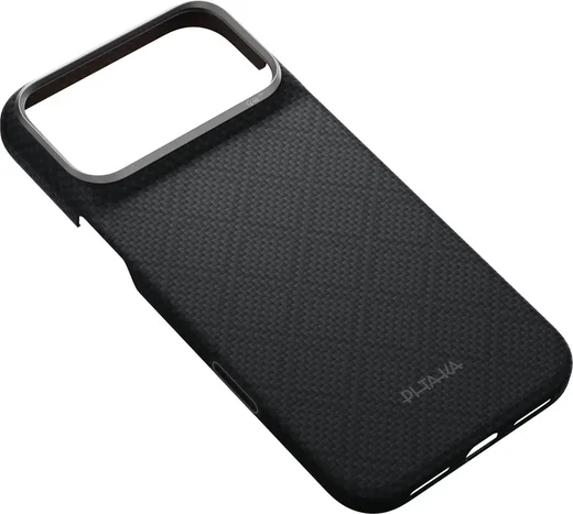 PITAKA Edge iPhone 18 Pro Max / 17 Pro Max Hoesje 600D Magnetic Ultra Dun Zwart afbeelding 6