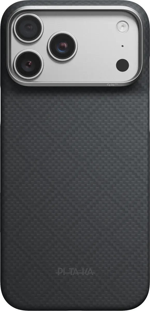 PITAKA Edge iPhone 18 Pro Max / 17 Pro Max Hoesje 600D Magnetic Ultra Dun Zwart afbeelding 7