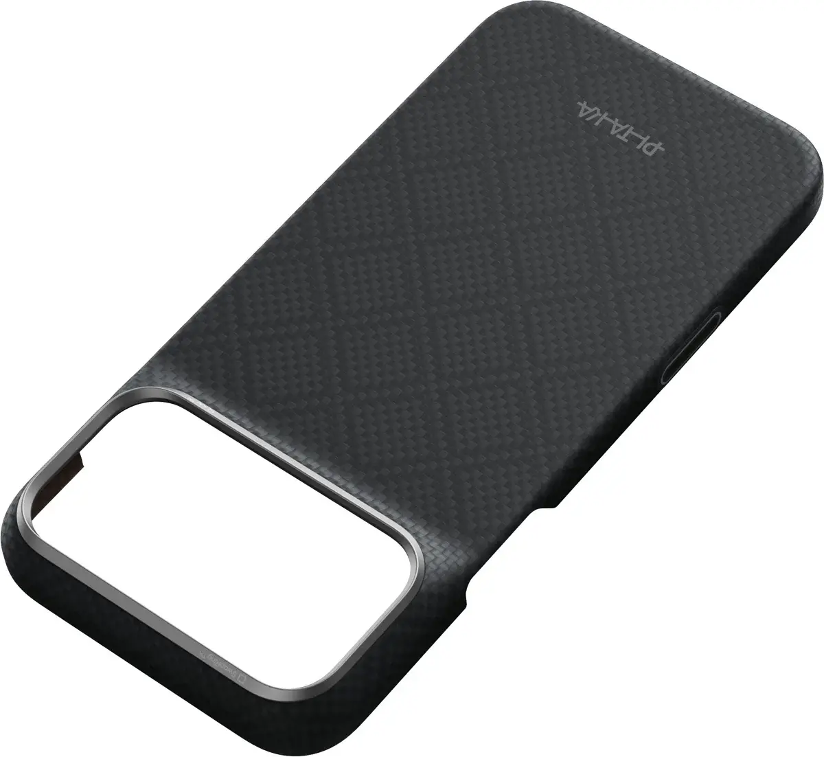 PITAKA Edge iPhone 18 Pro Max / 17 Pro Max Hoesje 600D Magnetic Ultra Dun Zwart afbeelding 2