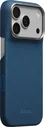 PITAKA Edge iPhone 18 Pro / 17 Pro Hoesje 600D Magnetic Ultra Dun Lichtblauw