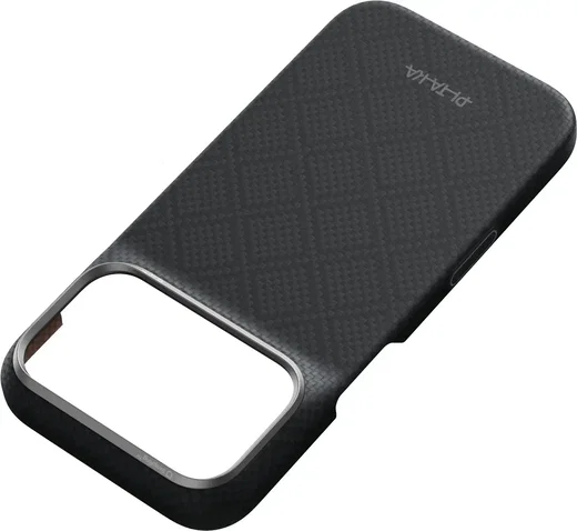 PITAKA Edge iPhone 18 Pro / 17 Pro Hoesje 600D Magnetic Ultra Dun Zwart afbeelding 2