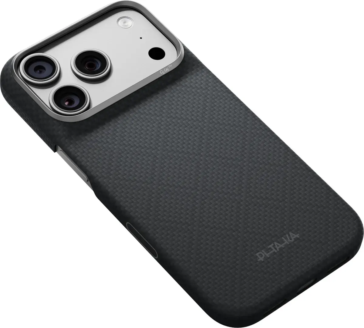 PITAKA Edge iPhone 18 Pro / 17 Pro Hoesje 600D Magnetic Ultra Dun Zwart afbeelding 4