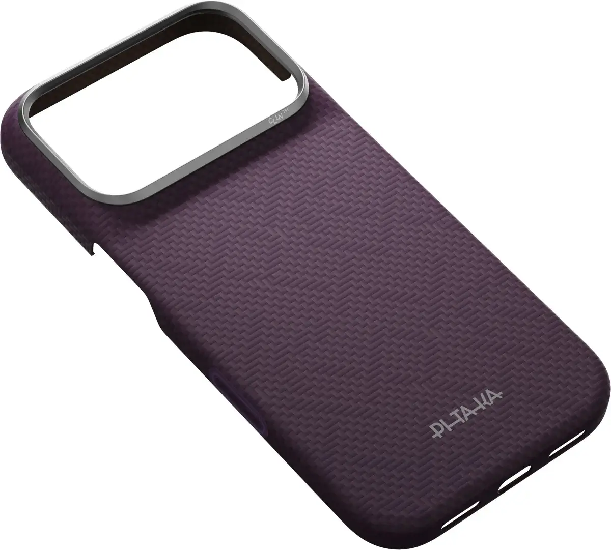 PITAKA Edge iPhone 18 Pro / 17 Pro Hoesje 600D Magnetic Ultra Dun Paars afbeelding 2
