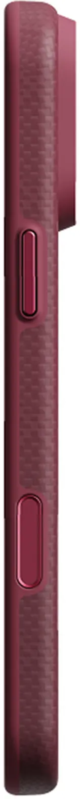 PITAKA Summa Apple iPhone 18 Pro / 17 Pro Hoesje 600D MagSafe Burgundy afbeelding 5