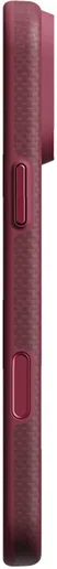 PITAKA Summa Apple iPhone 18 Pro / 17 Pro Hoesje 600D MagSafe Burgundy afbeelding 5