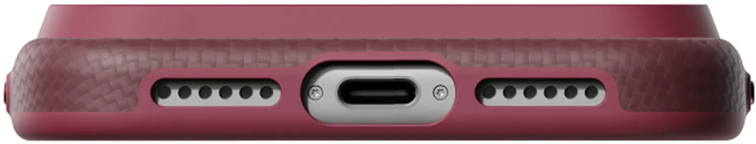 PITAKA Summa Apple iPhone 18 Pro / 17 Pro Hoesje 600D MagSafe Burgundy afbeelding 6
