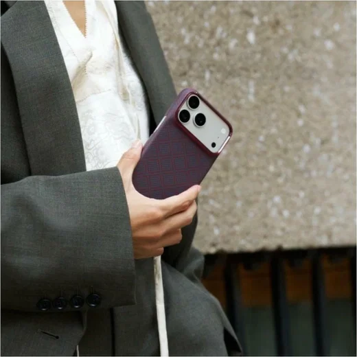 PITAKA Edge iPhone 18 Pro / 17 Pro Hoesje 600D Magnetic Ultra Dun Blauw Rood afbeelding 4