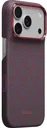 PITAKA Edge iPhone 18 Pro / 17 Pro Hoesje 600D Magnetic Ultra Dun Blauw Rood