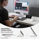 4smarts 4-in-1 Qi2 Draadloze MagSafe Oplader Smartphone/Apple Watch/AirPods Wit afbeelding 6