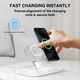 4smarts 4-in-1 Qi2 Draadloze MagSafe Oplader Smartphone/Apple Watch/AirPods Wit afbeelding 3