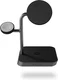 Zens Office Charger Pro 3 3-in-1 Draadloze MagSafe Oplader 15W met Adapter Zwart afbeelding 5