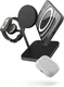Zens Office Charger Pro 3 3-in-1 Draadloze MagSafe Oplader 15W met Adapter Zwart afbeelding 2