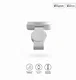 Zens Travel Charger Pro 2 2-in-1 MagSafe Reisoplader met USB-C Kabel 1M Wit afbeelding 3
