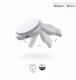 Zens Travel Charger Pro 2 2-in-1 MagSafe Reisoplader met USB-C Kabel 1M Wit afbeelding 5