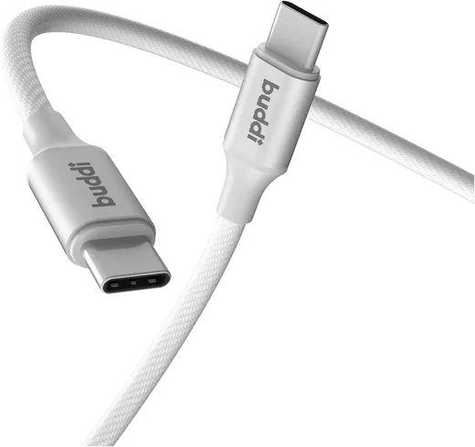 Originele Apple 40W USB-C Oplader met Buddi USB-C Kabel 3M Wit afbeelding 12