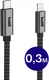 Buddi Power 25W Power Adapter USB-C Oplader met 20W Lightning Kabel 0,3M Grijs afbeelding 3
