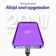 Buddi Power 25W Power Adapter USB-C Oplader met 20W Lightning Kabel 3M Grijs afbeelding 9