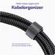 Buddi Power 25W Power Adapter USB-C Oplader met Garmin Watch Kabel 1M Grijs afbeelding 10