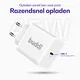 Buddi Power 45W USB-C Oplader Power Adapter met USB-C Kabel 3M Wit afbeelding 2