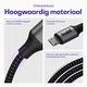 Buddi Power 25W Power Adapter USB-C Oplader met Micro-USB Kabel 2M Grijs afbeelding 5