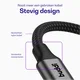Buddi Power 25W Power Adapter USB-C Oplader met Micro-USB Kabel 2M Grijs afbeelding 9