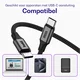 Buddi Power 65W 2x USB-C + USB-A Snellader met USB-C Kabel 1M Grijs afbeelding 7