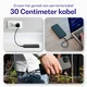 Buddi Power 65W 2x USB-C + USB-A Snellader met 2 USB-C Kabels 0,3M Grijs afbeelding 5