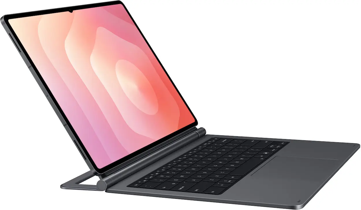 Originele Samsung Tab S12 Ultra / S11 Ultra Trackpad Keyboard Pro QWERTY Grijs afbeelding 7