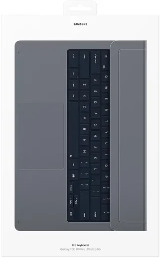Originele Samsung Tab S12 Ultra / S11 Ultra Trackpad Keyboard Pro QWERTY Grijs afbeelding 10