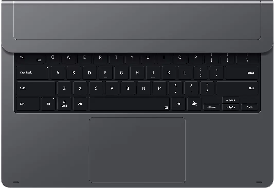Originele Samsung Tab S12 Ultra / S11 Ultra Trackpad Keyboard Pro QWERTY Grijs afbeelding 2