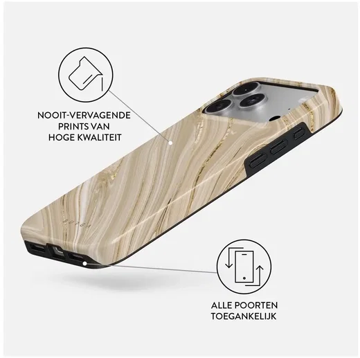 Burga Tough MagSafe Apple iPhone 18 Pro Hoesje Back Cover Full Glam afbeelding 3