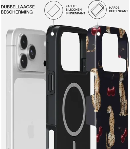 Burga Tough MagSafe Apple iPhone 18 Pro Max Hoesje Back Cover Cougar afbeelding 2