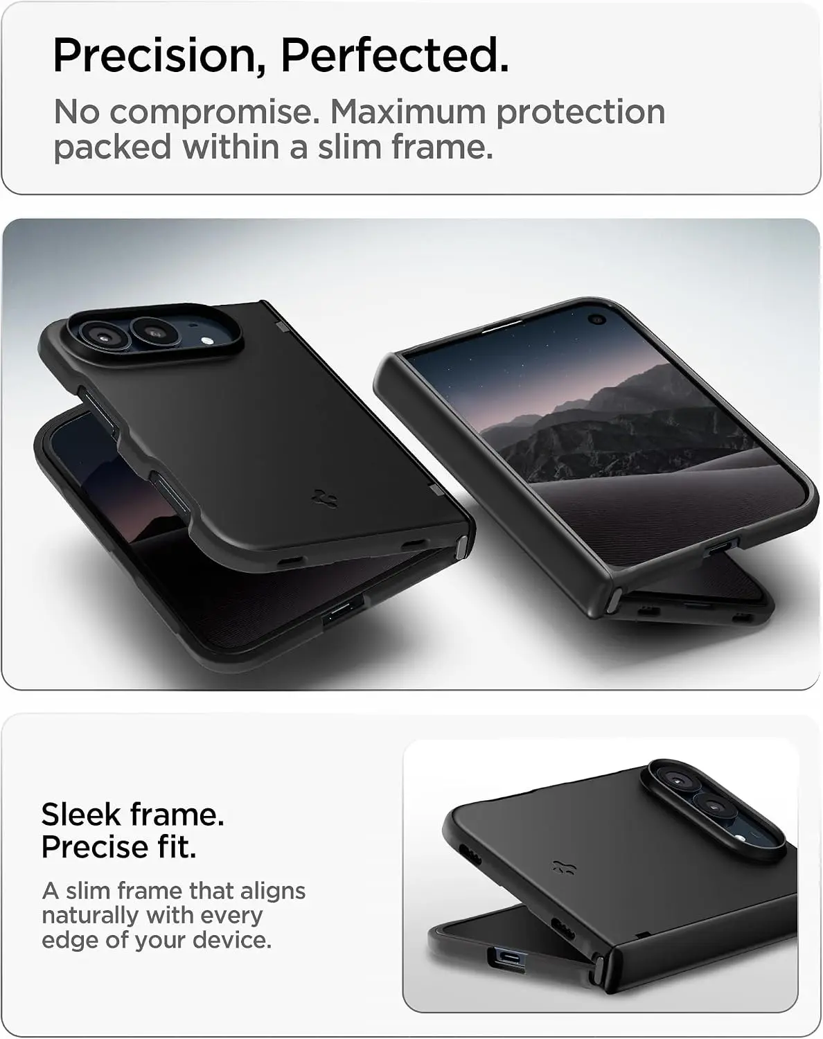 Spigen Air Fit Pro Apple iPhone Duo Hoesje MagFit Back cover Zwart afbeelding 5