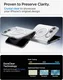 Spigen Air Skin Apple iPhone Duo Hoesje Back Cover MagFit Transparant Wit afbeelding 3