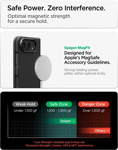 Spigen Thintect Pro Mag Fit Hoesje MagSafe Apple iPhone Duo Back Cover Zwart afbeelding 7