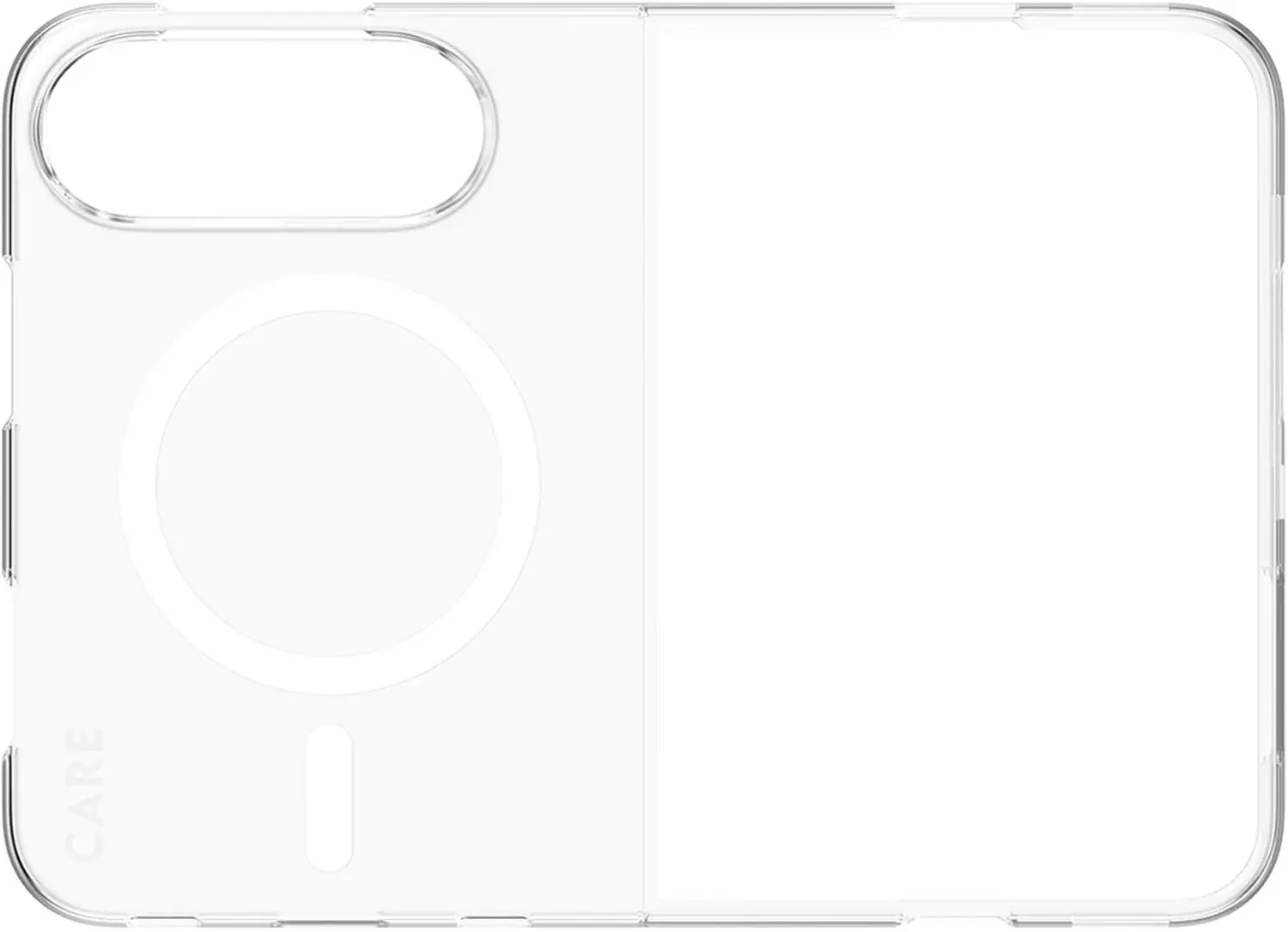 Panzerglass Care Slim Apple iPhone Duo Hoesje MagSafe Back Cover Transparant afbeelding 3