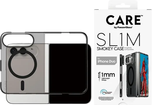 Panzerglass Care Slim Apple iPhone Duo Hoesje MagSafe Back Cover Zwart afbeelding 5