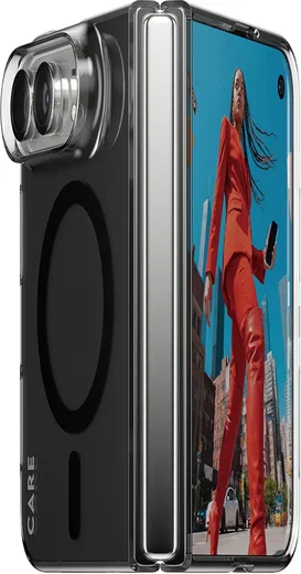 Panzerglass Care Slim Apple iPhone Duo Hoesje MagSafe Back Cover Zwart afbeelding 2