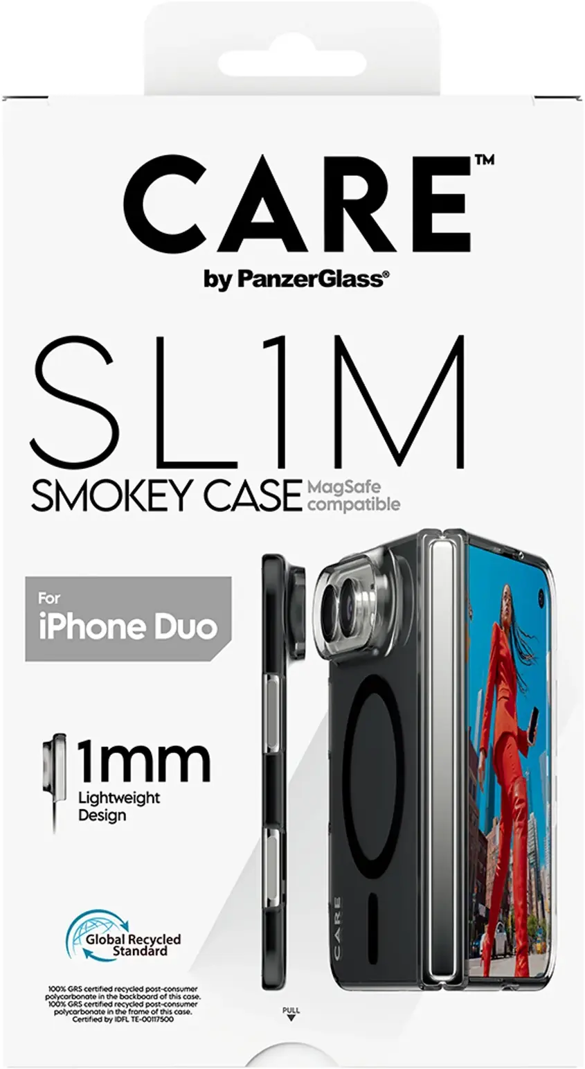 Panzerglass Care Slim Apple iPhone Duo Hoesje MagSafe Back Cover Zwart afbeelding 6