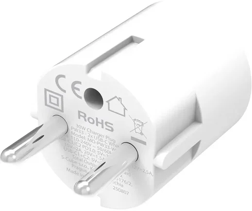 Mobile Origin 30W Dual USB-C Oplader met GaN Technologie & Power Delivery Wit afbeelding 7
