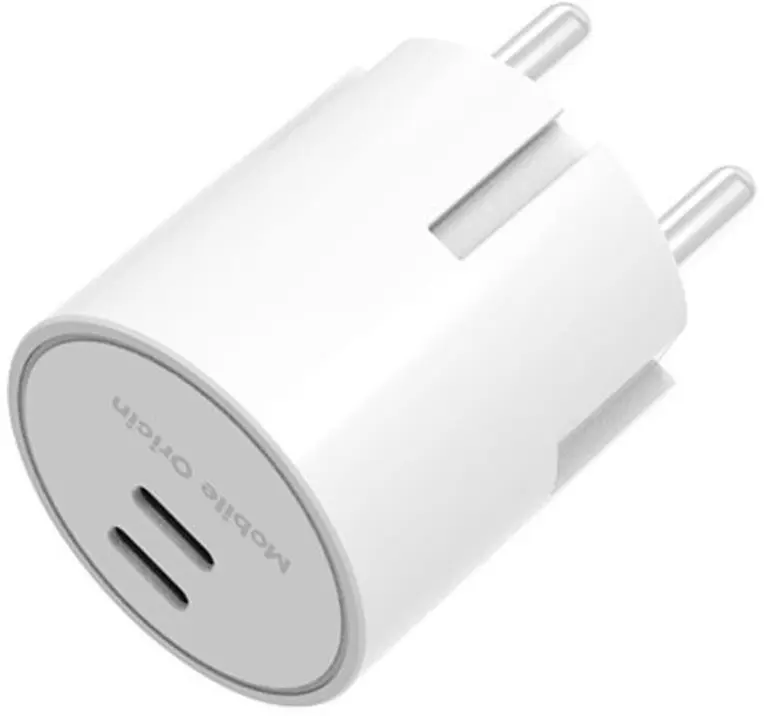 Mobile Origin 30W Dual USB-C Oplader met GaN Technologie & Power Delivery Wit afbeelding 11