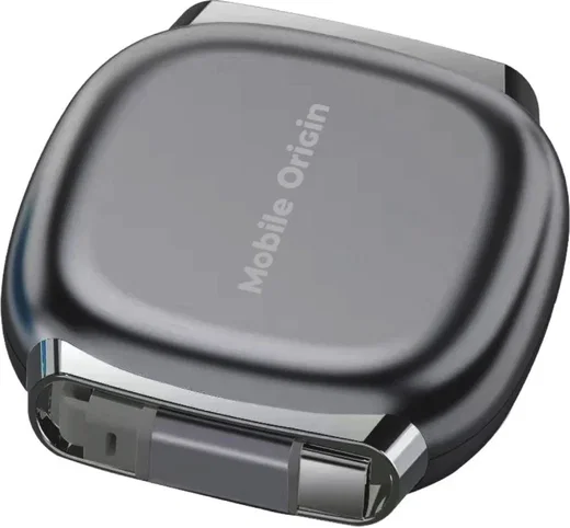 Mobile Origin CB7 100W Intrekbare USB-C naar USB-C Kabelbox Grijs afbeelding 8