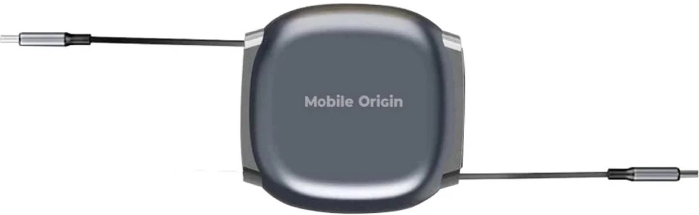 Mobile Origin CB7 100W Intrekbare USB-C naar USB-C Kabelbox Grijs afbeelding 9